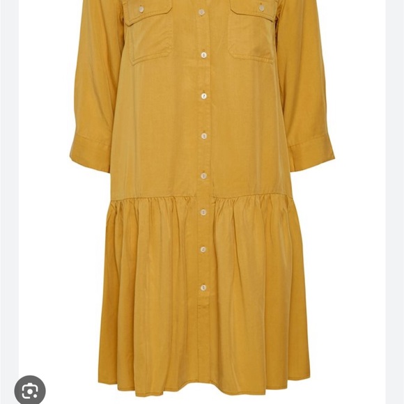 Part Two CECILYPW DRESS Size M Golden Spice Relaxed Fit - Picture 10 of 16